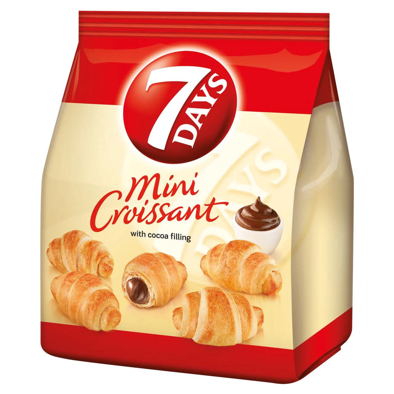 7Days Mini Croissants with Cocoa Cream Filling 8x185g