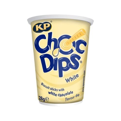 KP Choc Dips White 12x28g image 0