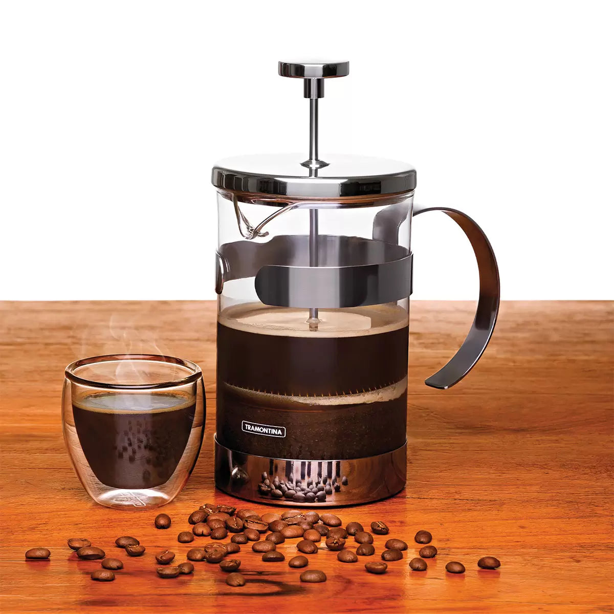 Tramontina Double Walled Espresso Glass Set, 110ml, 8 Piece