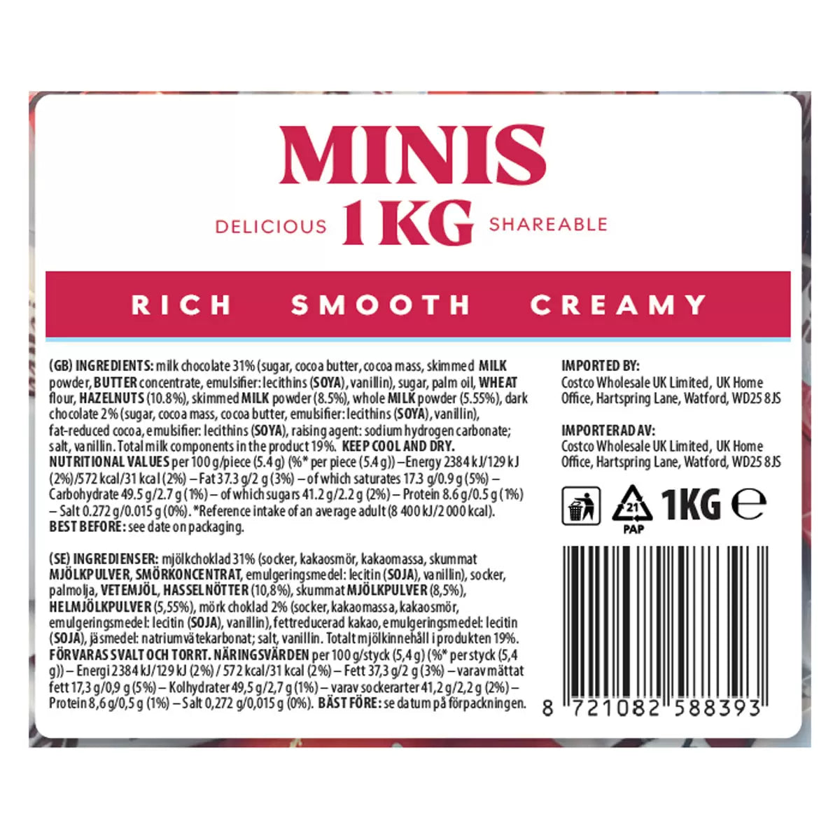 Kinder Bueno Minis, 1kg