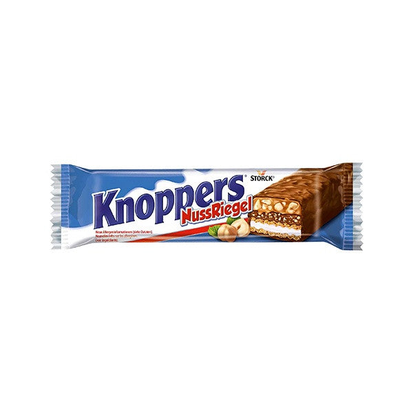 Knoppers Peanut and Hazelnut Bar 24X40g