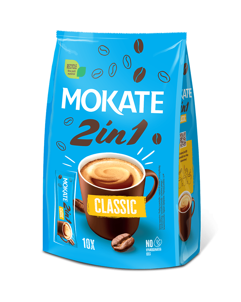 Mokate Classic 2in1 Coffee 10x140g