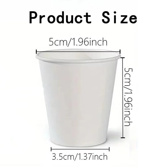 50/100PCS Disposable Small Paper Cup Tasting Cup Perfect for Coffee