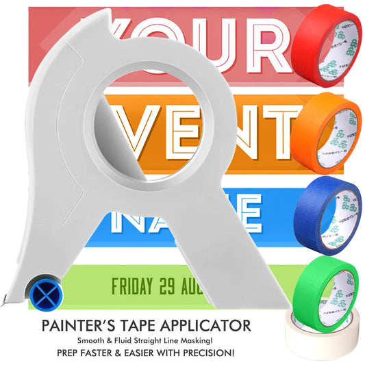 New Painter Masking Tape Applicator Dispenser Machine Adhesive Tape