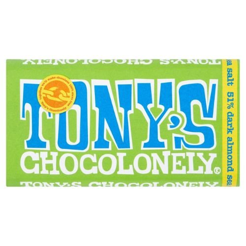 TONY'S Dark Choc Almond & Sea Salt image 0