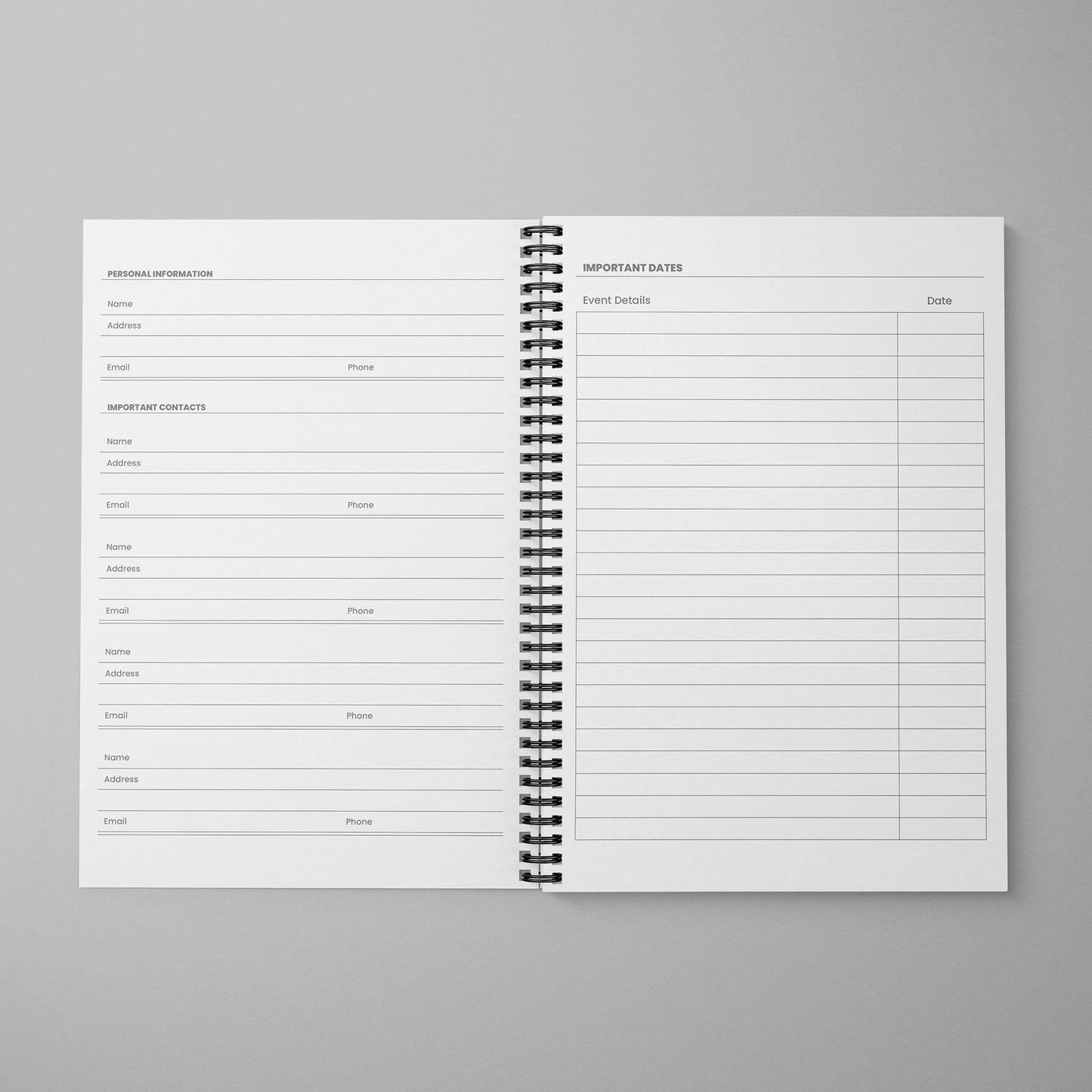 Boho Dreams 12 Month Diary