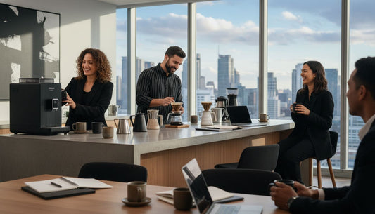 office coffee teamwork