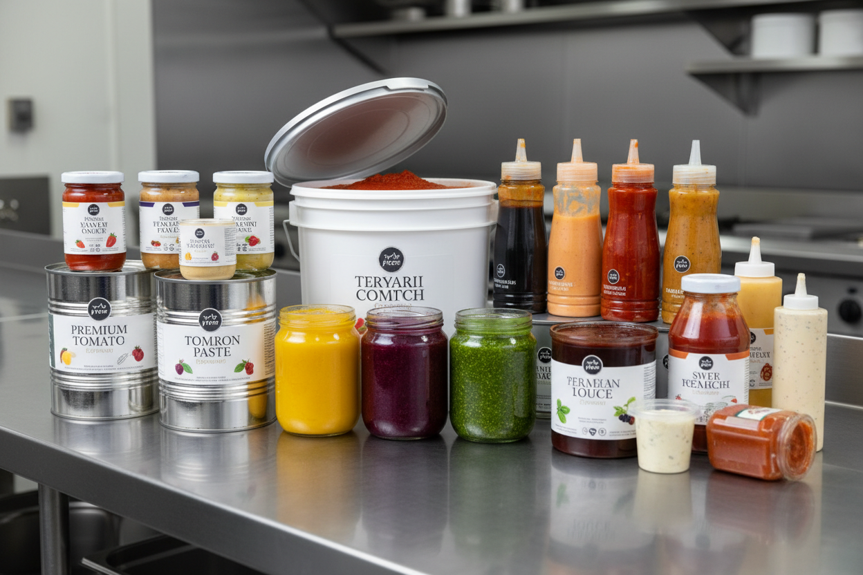 Pastes, Purees & Sauces (Foodservice)
