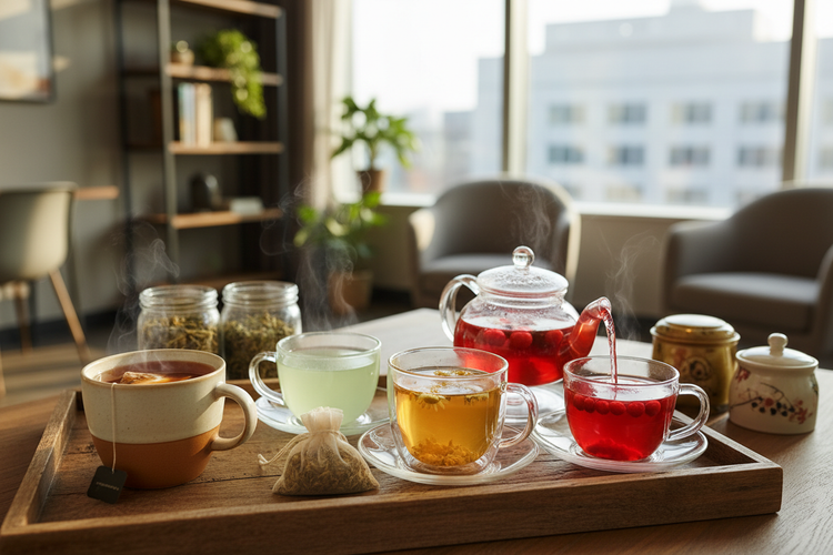 Tea (Black, Green, Herbal, Fruit)