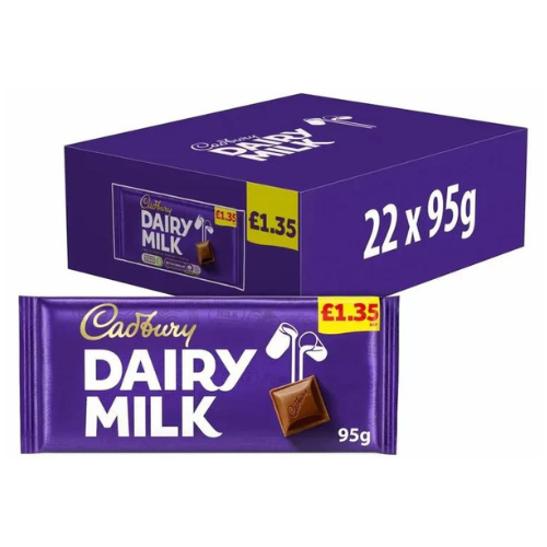 CADBURY Milk 22x95g image 0