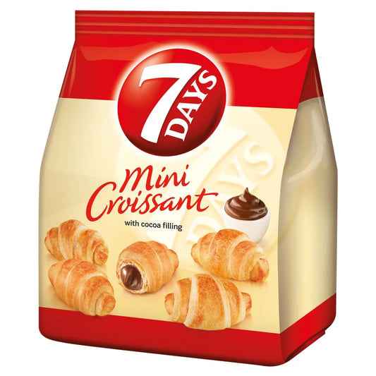 7Days Mini Croissants with Cocoa Cream Filling 8x185g