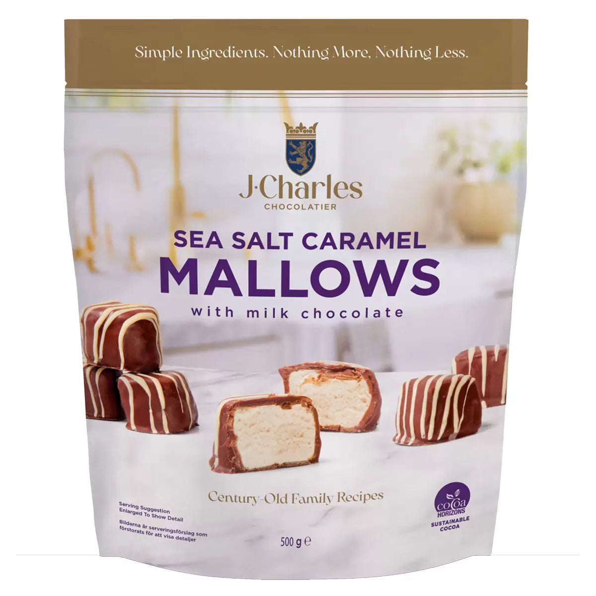 J.Charles Sea Salt Caramel Mallows 500g