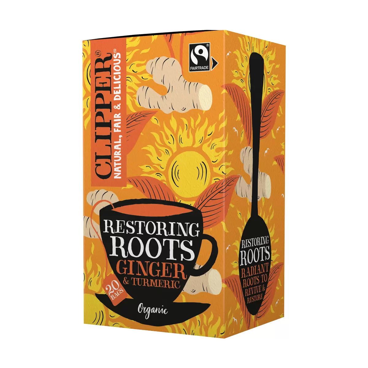 Clipper Organic Infusions Tea Bags Mixed Pack, 8 x 20 Pack