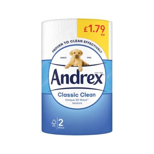 ANDREX Classic PM £1.79 12x2 pack image 0
