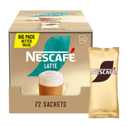 Nescafé Latte Sachets, 72 x 18g