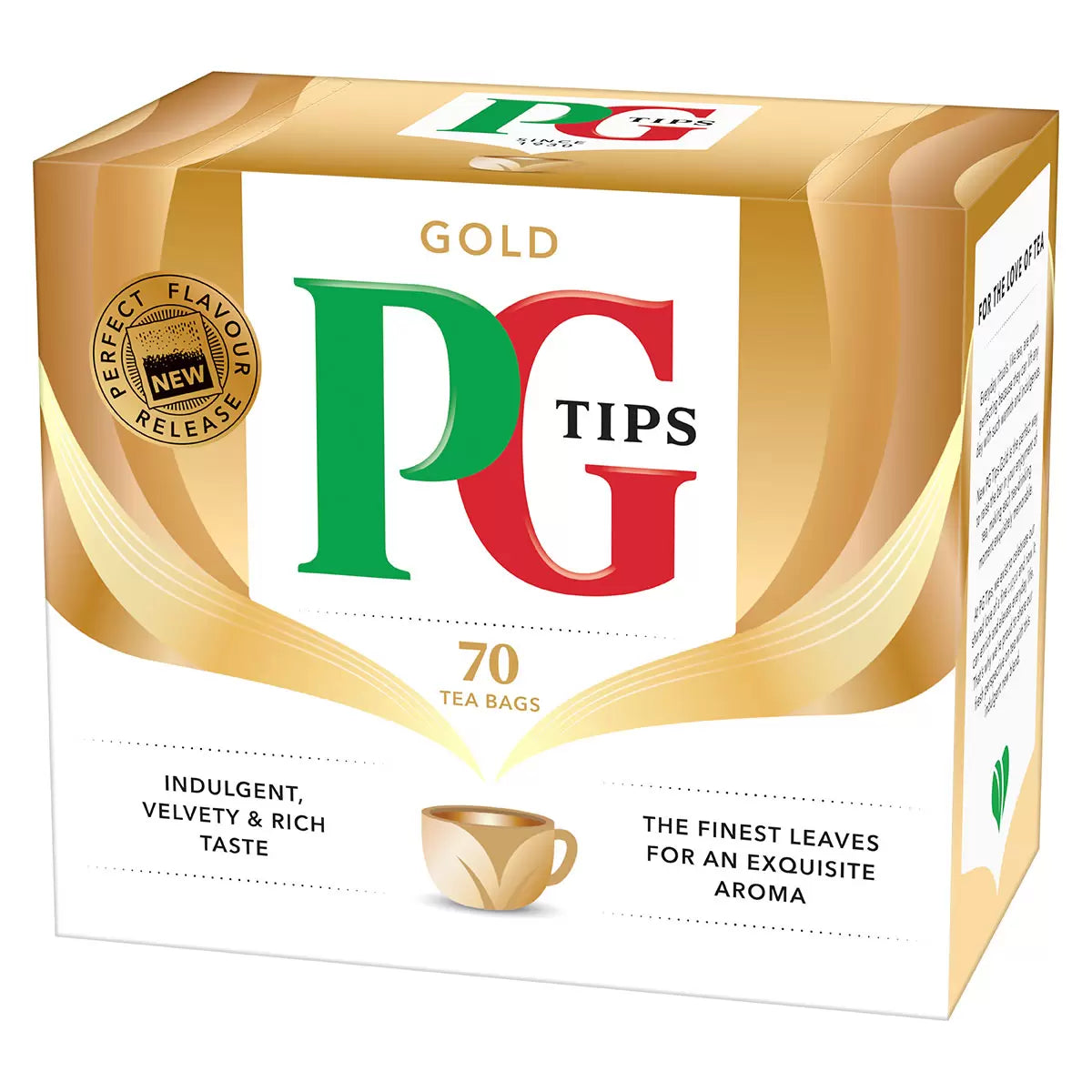 PG Tips Gold Tea Bags, 6 x 70 Pack