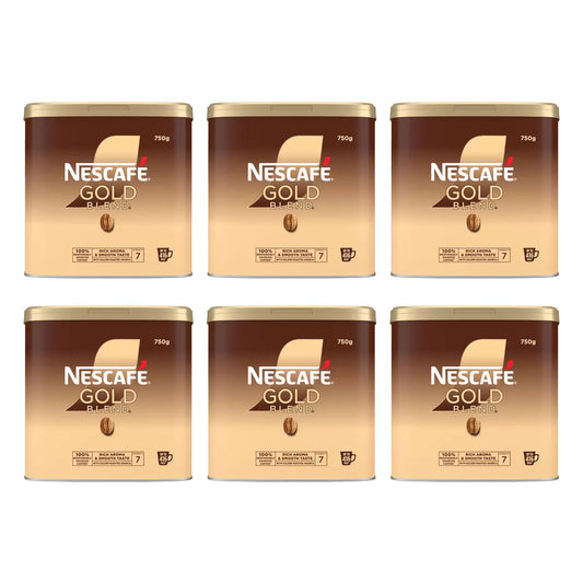 Nescafé Gold Blend Coffee Granules, 6 x 750g