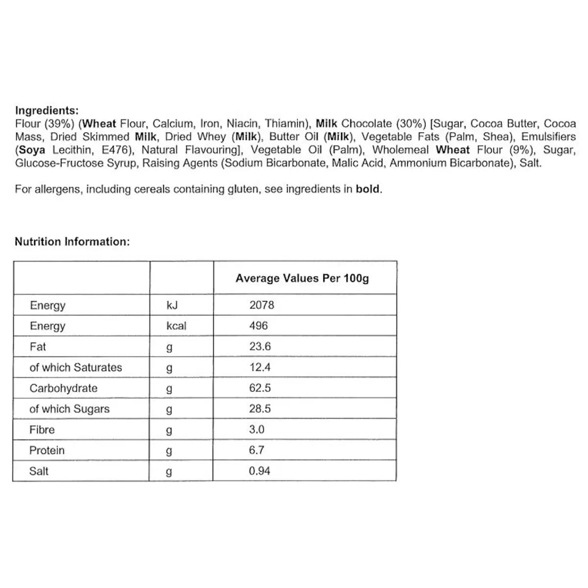 McVitie's Milk Chocolate Digestives 6x266g