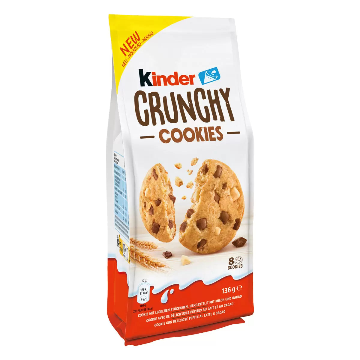 Kinder Crunchy Cookies 3 x136g
