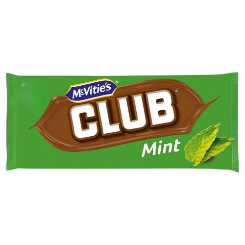 McVitie's Club Mint PM £1.25 12x132g image 0