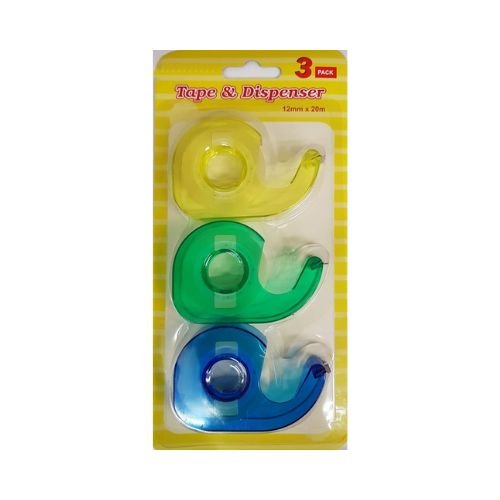 GSD 3pk Tape & Dispenser image 0