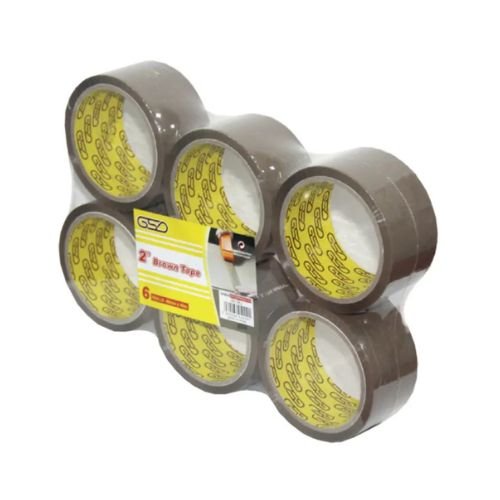 GSD Brown Tape "2" 1x6 image 0