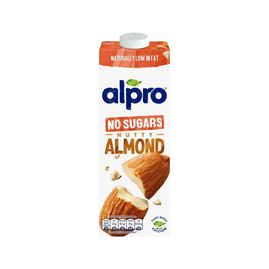 ALPRO Almond Unsweetened 8 x1lt image 0