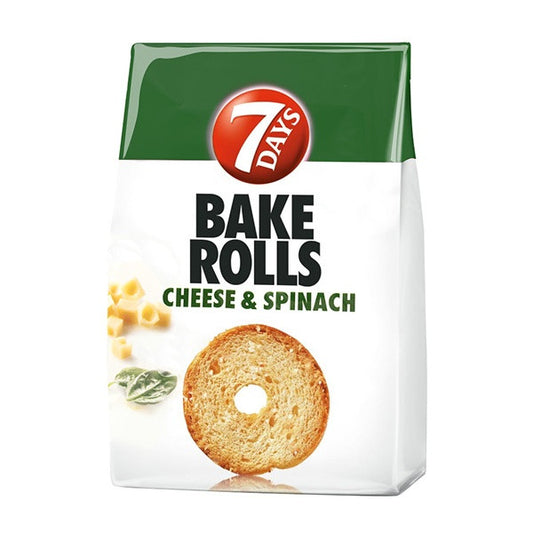 7Days Cheese and Spinach Bake Rolls 12x80g