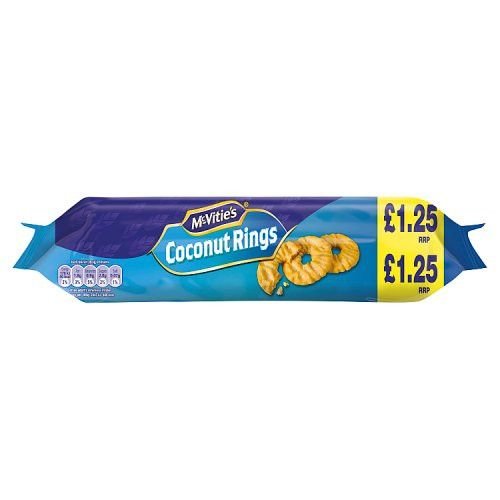 McVitie's Coconut Rings 12x300g £1.25 image 0