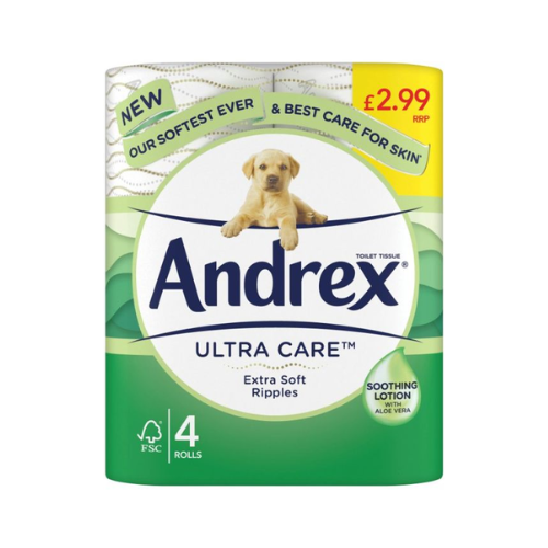ANDREX Ultra Care 5x4 £2.99 image 0