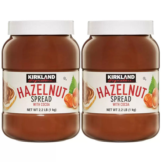 Kirkland Signature Hazelnut Spread 2x1kg
