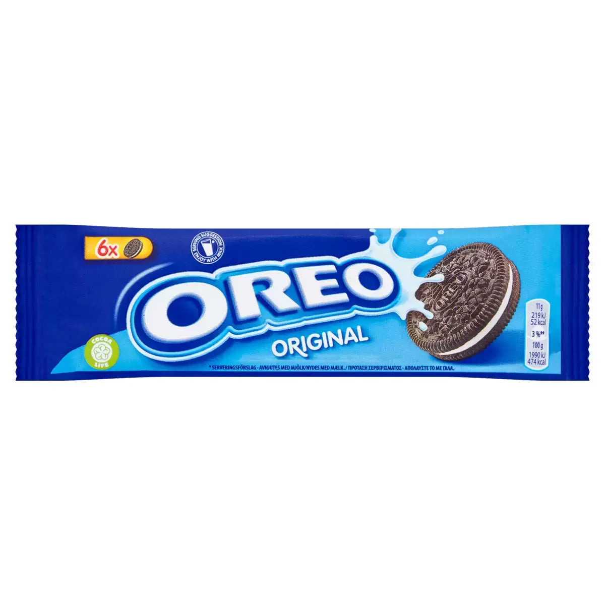 Oreo Original Sandwich Biscuit Snack Pack 20x66g