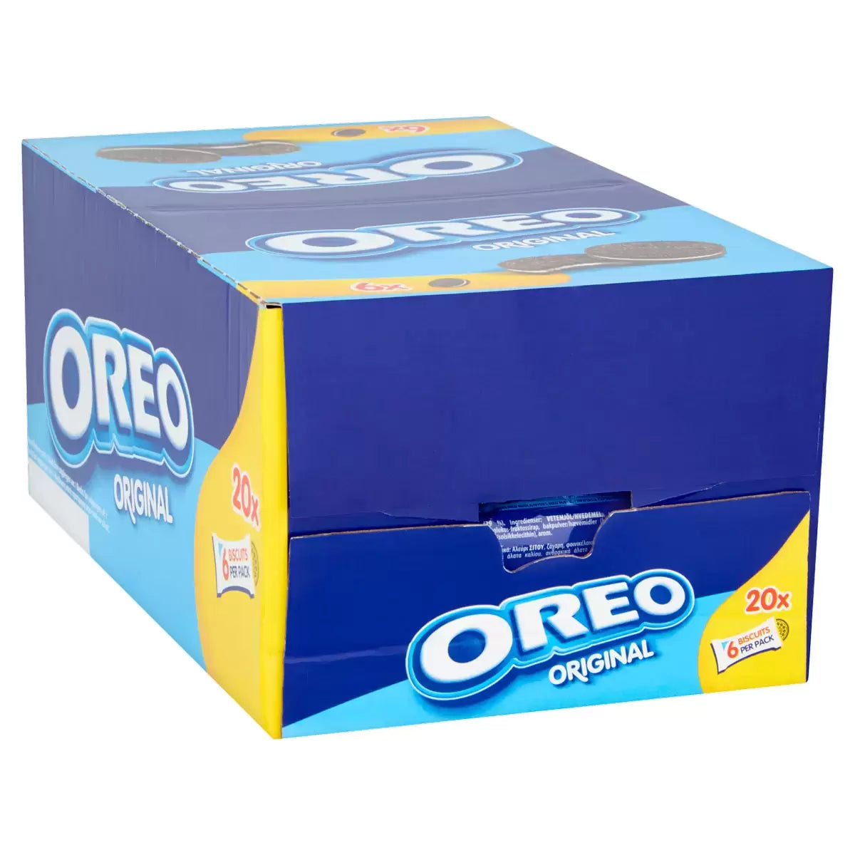 Oreo Original Sandwich Biscuit Snack Pack 20x66g