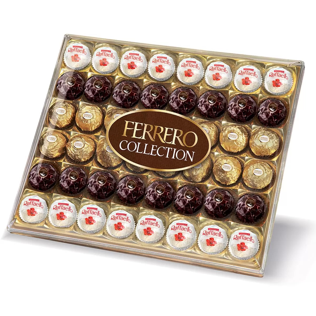 Ferrero Rocher 48 Piece Collection Chocolate Gift Box, 518g
