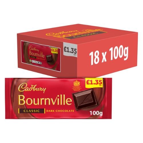 CADBURY Bournville 18x100g image 0