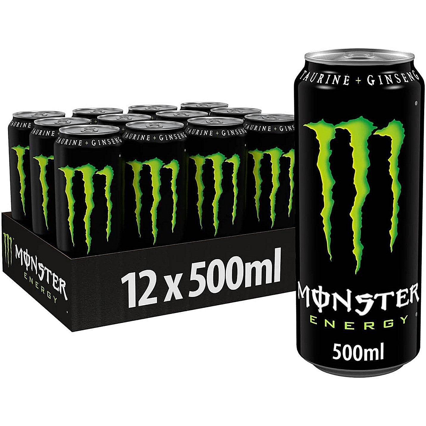 Monster Energy 12x500ml Cans
