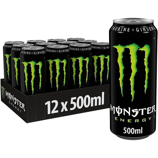 Monster Energy 12x500ml Cans