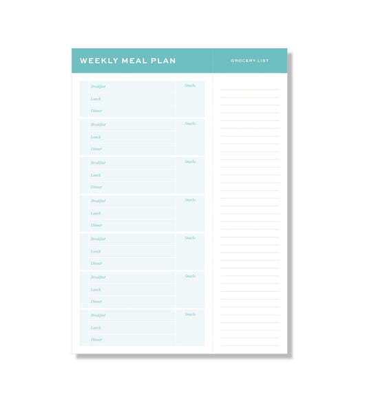 Meal Planning Notepad