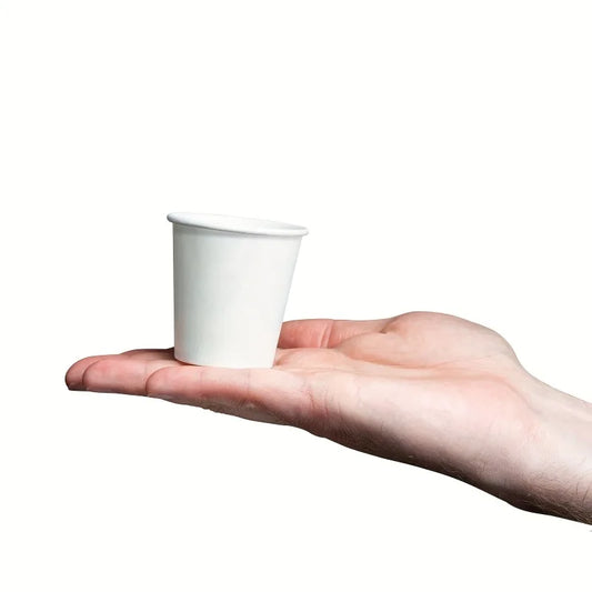 Disposable Small Paper Cups Supermarket Tasting Party Snack Packaging