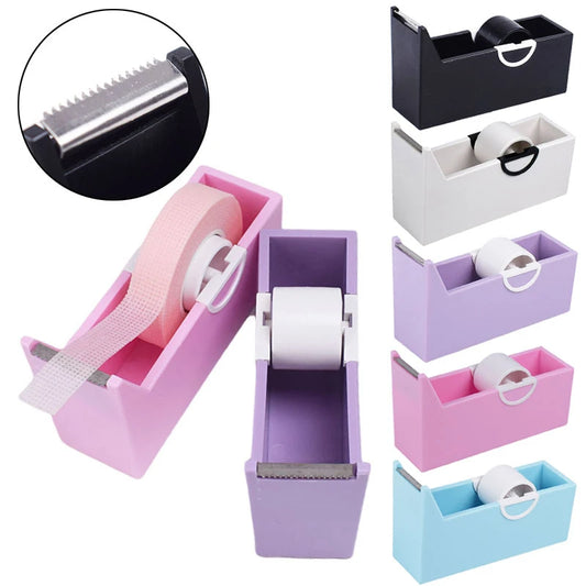 Plastic Rotating Tape Cutting Extension Tape EyelashHolder Base Lash