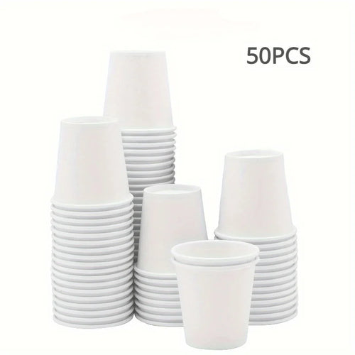 50/100PCS Disposable Small Paper Cup Tasting Cup  Perfect for Coffee