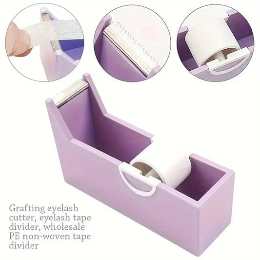 Eyelash Extension Tape Holder Base Lash Adhesive Tape Cutting