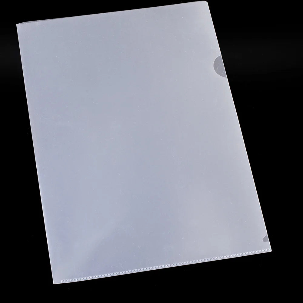 10 to 30 PCS A4 File Folder Desk Organizer Stationery Clear Folder for