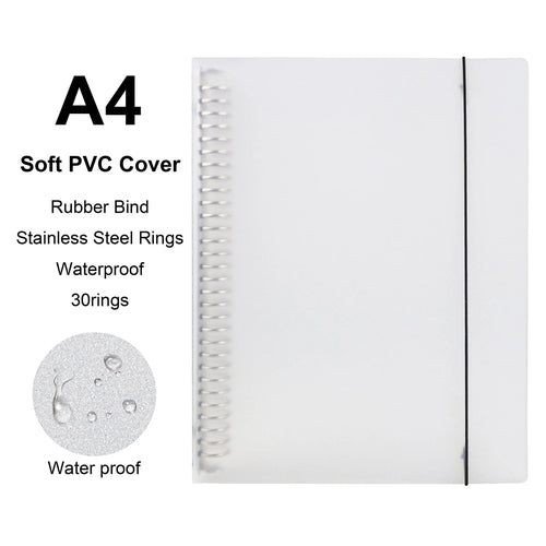 A4/B5/A5 Loose Leaf Refill Binder Notebook Blank/Line/Grid/Cornell