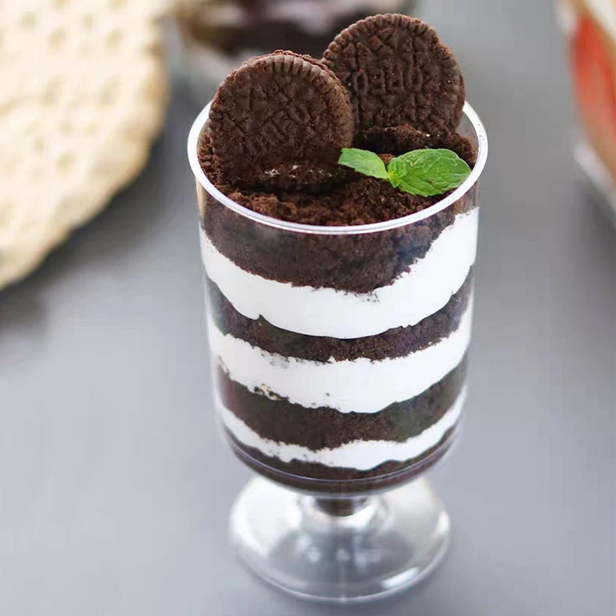 Desserts Cake Cups Disposable for Pastry Mini Cup Mold Cupcake Wedding