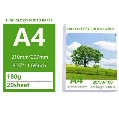 Multi Specification High Gloss Photo Paper 3R 4R 5R A4 Photo Printing