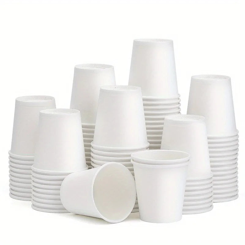 Disposable Small Paper Cups Supermarket Tasting Party Snack Packaging