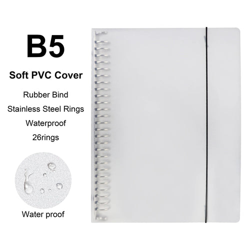 A4/B5/A5 Loose Leaf Refill Binder Notebook Blank/Line/Grid/Cornell