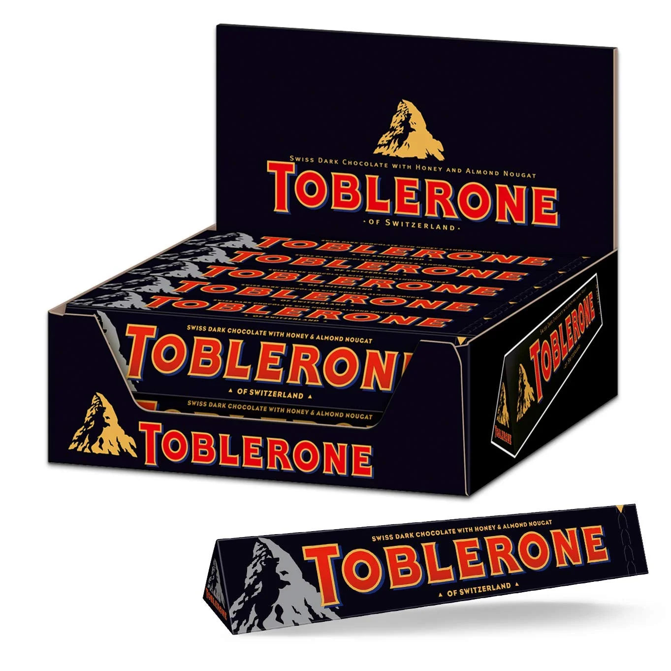 Toblerone Swiss Dark Chocolate 20x100g