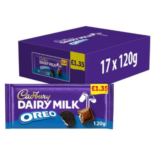 CADBURY Oreo 17x120g image 0